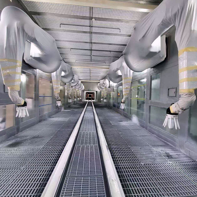 Bilik Sembur Robotik Automatik