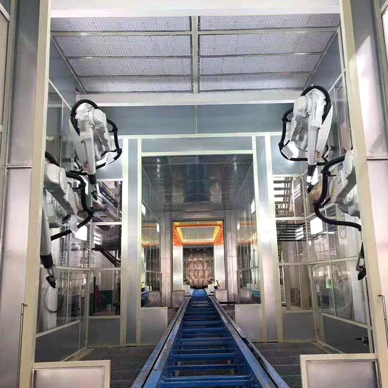 Bilik Sembur Robotik Automatik