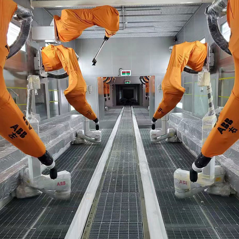 Bilik Sembur Robotik Automatik